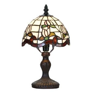 Stolní Tiffany lampa Meryl - Ø 18*32 cm 5LL-6180 obraz
