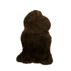 Černá ovčí kůže s krátkým chlupem - 110*60cm POVYGZ obraz