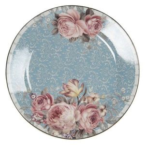 Porcelánový dezertní talířek Peony Rosé - Ø 18*2 cm PECTP obraz