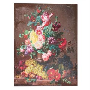 Vintage obraz Květiny - 60*3*80 cm 50629 obraz