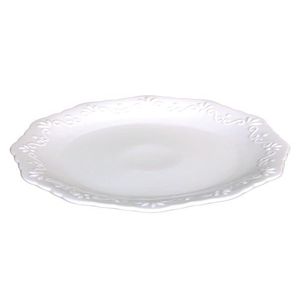 Porcelánový jídelní talíř s krajkou Provence lace - Ø 27cm 63008601 (63086-01) obraz