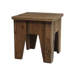 Dřevěná dekorační retro stolička Malvien - 28*28*28cm 41563-00 obraz
