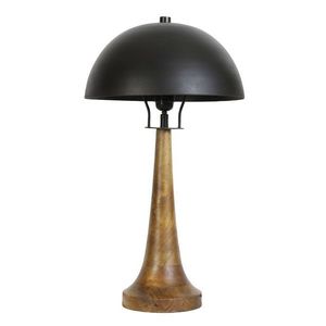 Dřevěná stolní lampa Jovany oil - Ø30*60cm / E27 1865312 obraz