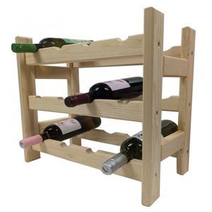 Dřevěný stojan na víno pro 12 lahví obraz