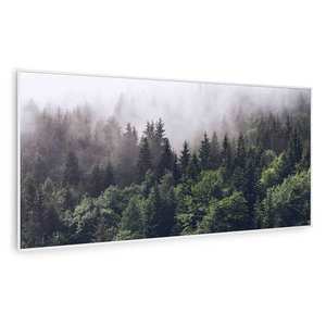 Klarstein Wonderwall Air Art Smart, infračervený ohřívač, 120 x 60 cm, 700 W, les obraz