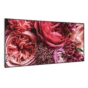 Klarstein Wonderwall Air Art Smart, infračervený ohřívač, květ, 120 x 60 cm, 700 W obraz