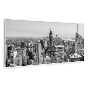 Klarstein Wonderwall Air Art Smart, infračervený ohřívač, New York City, 120 x 60, 700 W obraz