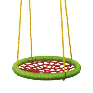 Woody Houpací kruh (průměr 83cm) - zelenočervený obraz