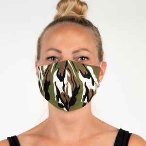 Maskáčová bavlněná rouška na obličej FM0005 obraz