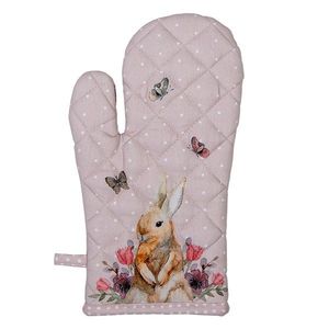 Bavlněná chňapka - rukavice s králíčkem Happy Bunny- 18*30 cm HBU44 obraz