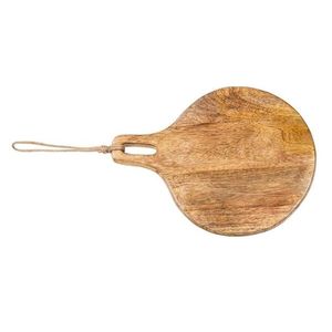 Kulaté kuchyňské prkénko z mangového dřeva Monia - 22*2*30 cm CISHR22 obraz