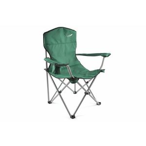 Divero 35106 Skládací kempingová židle XL - zelená obraz