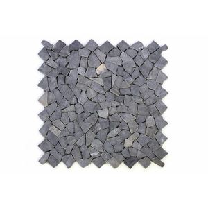 Divero Garth 678 Mramorová mozaika šedá obklady 1 m² - 55, 5 x 55, 5 cm obraz