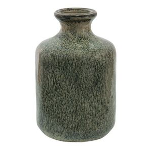 Zelená dekorační váza Mion M - Ø 11*17 cm 6CE1408M obraz