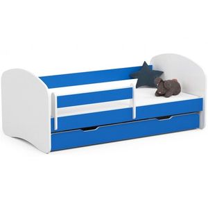 Ak furniture Dětská postel SMILE 160x80 cm modrá obraz