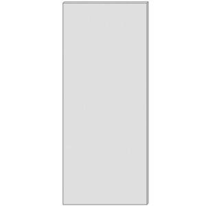 Boční Panel Bono 720x304 bílá alaska obraz