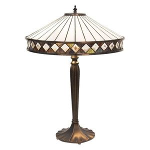 Stolní lampa Tiffany Diamant - Ø 41*59 cm 5LL-5983 obraz