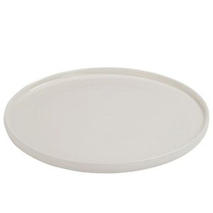 Bílý porcelánový mělký talíř Ruby L - Ø 31*1, 6 cm 71733 obraz