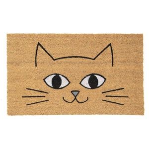 Kokosová rohožka s obličejem kočky - 75*45*1 cm MC231 obraz
