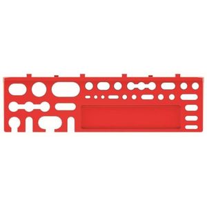 Prosperplast Sada držáků na nářadí 2 ks BENER 38, 4 x 11, 1 cm červená obraz