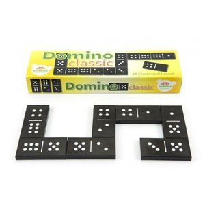 Classic Domino 28ks společenská hra plast v krabičce 21x6x3cm obraz