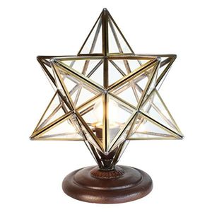 Stolní lampa ve tvaru hvězdy Star - 31*31*36 cm E27/max 1*40W 5LL-9340 obraz