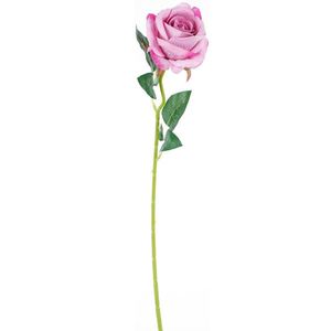 Umělá růže tmavě růžová, 51 cm obraz