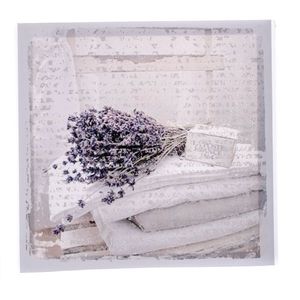 Obraz na plátně Lavender blanket, 28 x 28 cm obraz