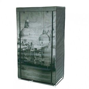 TZB Textilní šatní skříň s 8 policemi Benátky obraz