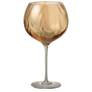 Jantarová sklenička na víno Oil wine - Ø 12*21 cm 7760 obraz