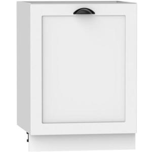 Kuchyňská Skříňka Adele D60 Pl bílý puntík/bílá obraz