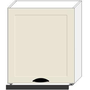 Kuchyňská Skříňka Adele W60/68 Slim Pl S Černou Digestoří Coffe mat/bílá obraz