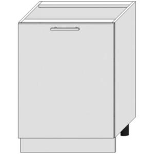 Kuchyňská Skříňka Bono D60 Pl bílá alaska/bílá obraz