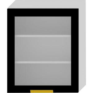 Kuchyňská Skříňka Denis Ws60 Pl černá mat continental/bílá obraz