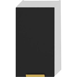Kuchyňská Skříňka Denis W40 Pl černá mat continental/bílá obraz