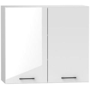 Kuchyňská Skříňka Oscar W80 bílá lesk/bílá obraz