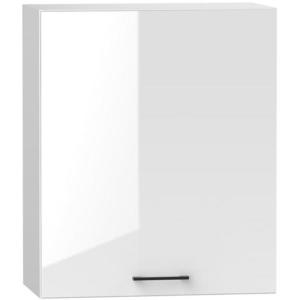 Kuchyňská Skříňka Oscar W60 Pl bílá lesk/bílá obraz