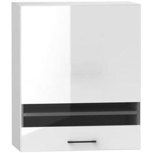 Kuchyňská Skříňka Oscar Ws60 Pl bílá lesk/bílá obraz
