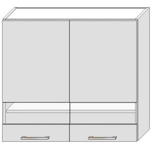Kuchyňská Skříňka Bono Ws80 bílá alaska/bílá obraz