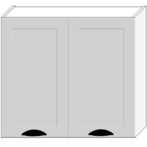 Kuchyňská Skříňka Adele W80 šedá mat/bílá obraz