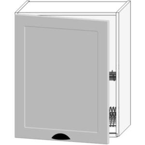 Kuchyňská Skříňka Adele W60su Alu šedá mat/bílá obraz