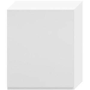 Kuchyňská skříňka Livia W60su Alu světle šedá mat/bílá obraz