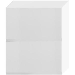 Kuchyňská skříňka Livia W60grf/2 světle šedá mat/bílá obraz