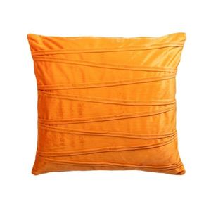 Povlak na polštářek Ella oranžová, 40 x 40 cm obraz