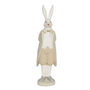 Dekorační soška králíka ve fraku - 9*9*30 cm 6PR3180 obraz