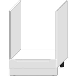 Kuchyňská skříňka Zoya Dk60 bílý puntík/bílá obraz