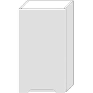 Kuchyňská skříňka Zoya W40 Pl bílý puntík/bílá obraz
