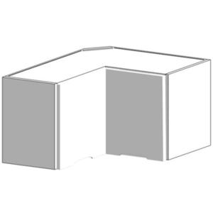 Kuchyňská skříňka Zoya Wrn36 Pl bílý puntík/bílá obraz