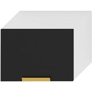 Kuchyňská Skříňka Denis W50okgr/560 černá mat continental/bílá obraz