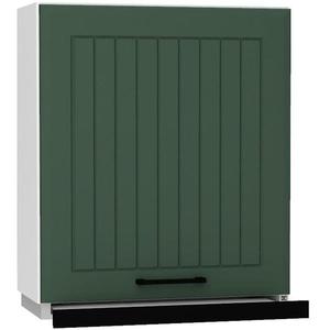 Kuchyňská Skříňka Irma W60/68 Slim Pl S černou digestoří zelená obraz